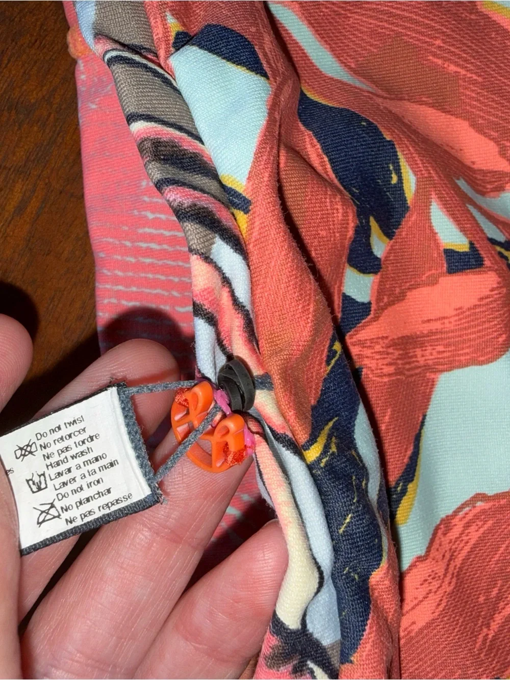 Maaji Girls Floral Coral Navy Two-Piece‎ Bikini Set